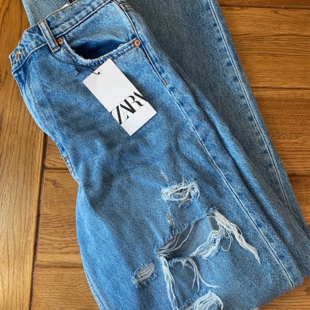 ZARA The 90s Full Length Jean Womens size 40